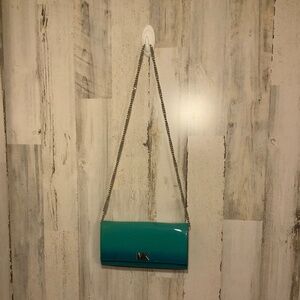 Beautiful  Turquoise Michael Kors Purse